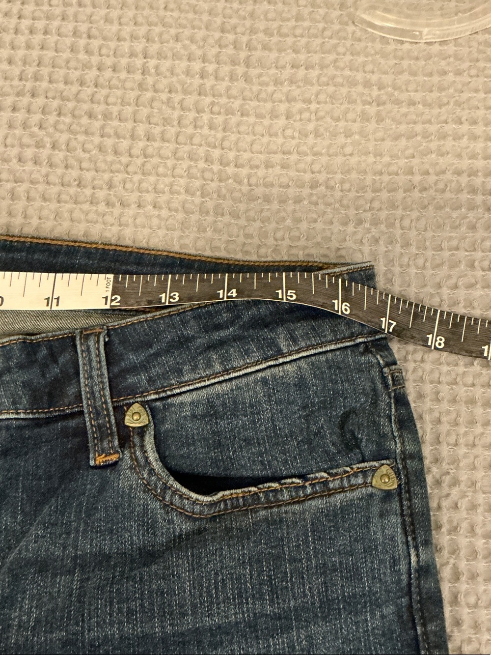 Kut from the Kloth Asher Ankle Straight Leg Jeans size 10 - Picture 5 of 12